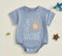 Baby romper tshirt bodysuit - Be the sunshine Hippo Boutique
