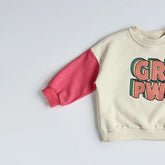 Girl Power French Terry Baby and newborn Sweatshirt Hippo Boutique