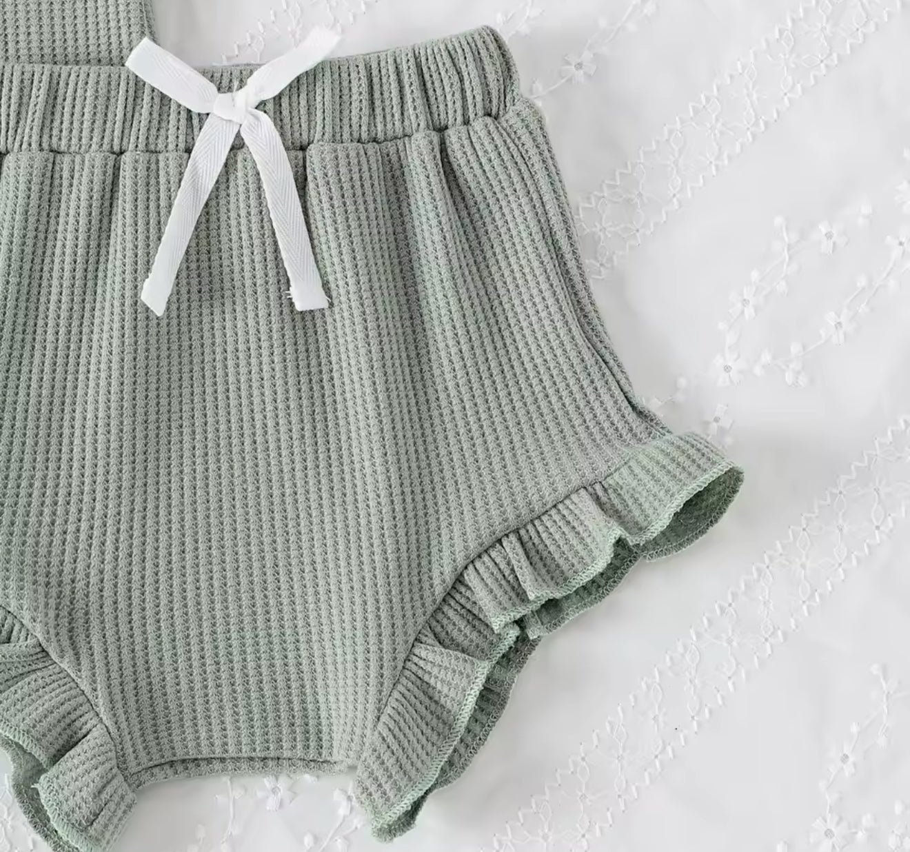 Knit Floral Baby Outfit Hippo Boutique