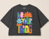 Oversized Washed Cropped T-Shirts - Do your thing Hippo Boutique