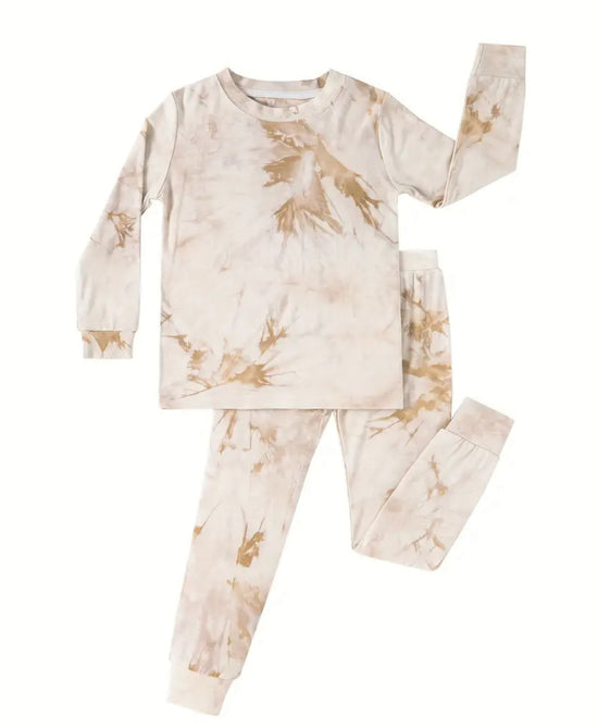 Sand Tie Dye Toddler Bamboo Outfit Hippo Boutique