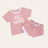 Big Baby & toddler waffle cotton outfit Hippo Boutique