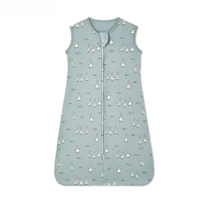 Newborn Baby 100% Organic Cotton Sleep sack - 1 Tog Hippo Boutique