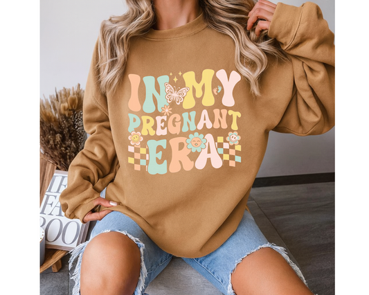 Sweatshirts & Hoodies - In My Pregnant Era Hippo Boutique