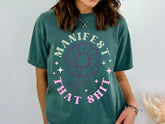 Manifest That Shit Womens T-shirt Hippo Boutique