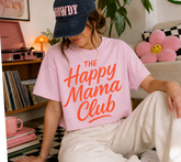 Cropped Top & T-Shirts - The happy mama club Hippo Boutique
