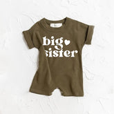 Bug Sister baby Girl romper bodysuit Hippo Boutique