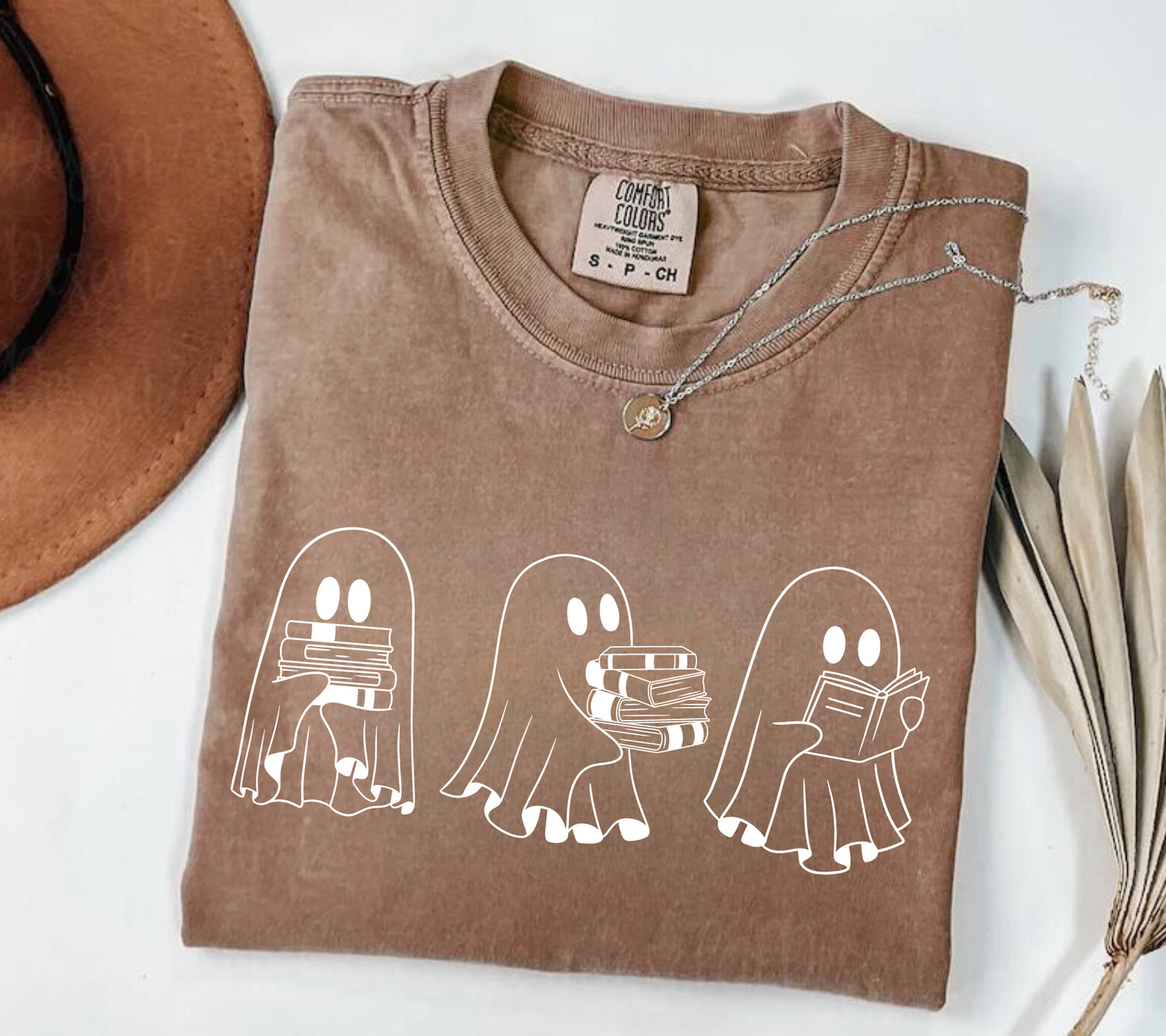 Floral Ghost T-Shirt Hippo Boutique