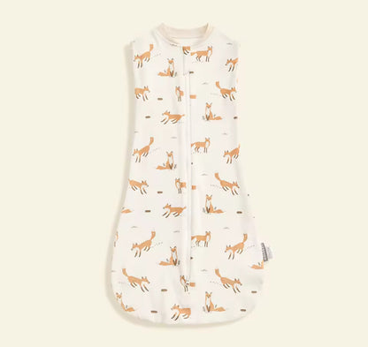 Newborn Baby 100% Organic Cotton Swaddle Sleep sack - 1 Tog Hippo Boutique