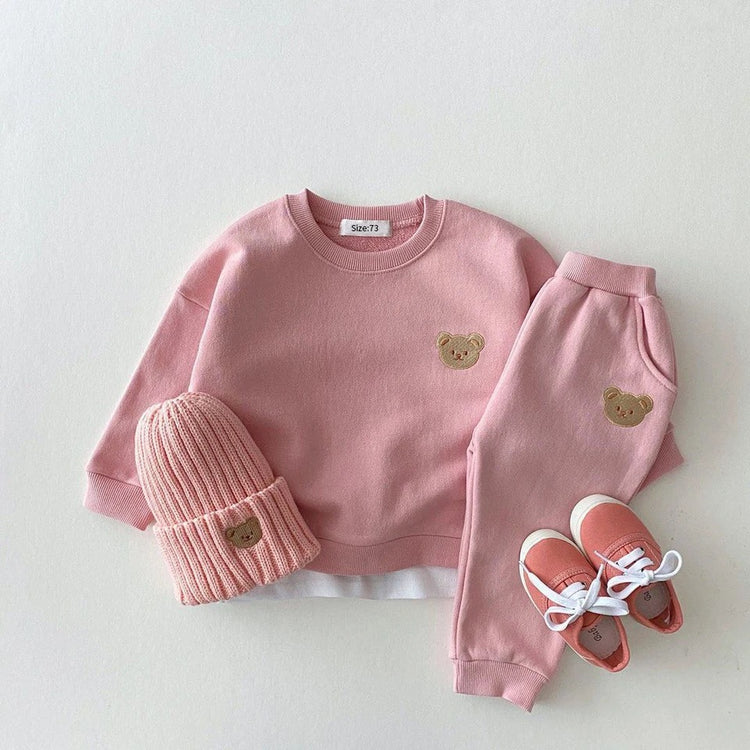 Teddy Bear Baby & Toddler Outfit Hippo Boutique