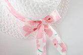 Floral Sleeveless Baby Dress with Sun Hat Hippo Boutique