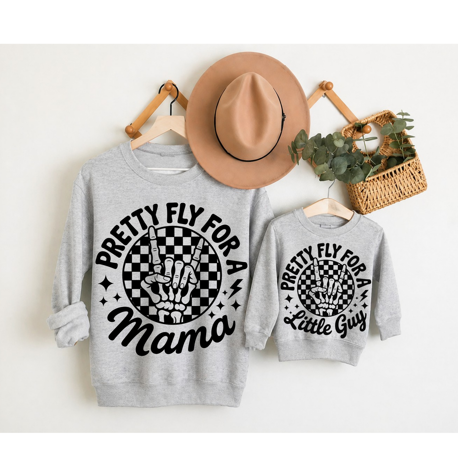 Mama & Mini Matching Sweatshirts - Pretty Fly Hippo Boutique