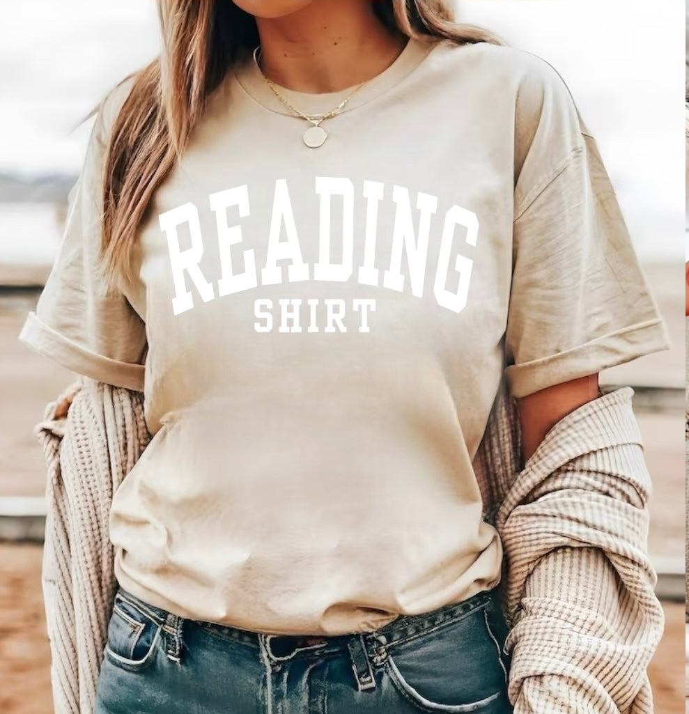 Reading Shirt Women’s T-Shirts Hippo Boutique