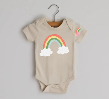 Newborn Baby Bodysuit - Rainbow