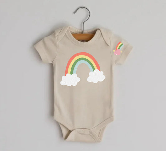 Newborn Baby Bodysuit - Rainbow