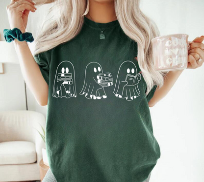 Floral Ghost T-Shirt Hippo Boutique