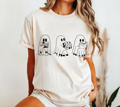 Floral Ghost T-Shirt Hippo Boutique