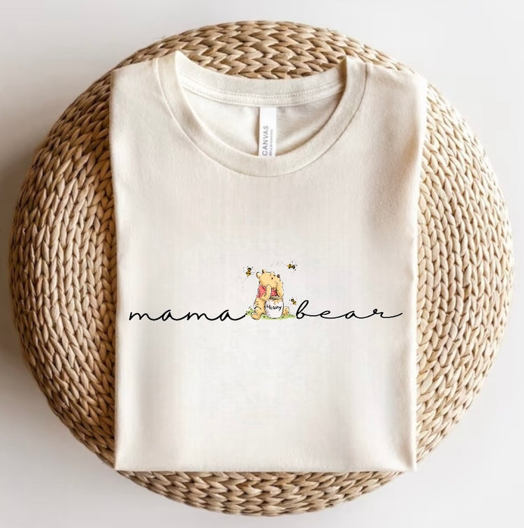 Mama Bear Women’s T-Shirts Hippo Boutique