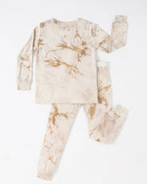 Sand Tie Dye Toddler Bamboo Outfit Hippo Boutique