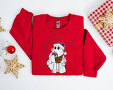 Dead Inside but its christmas crewneck Sweatshirts Hippo Boutique