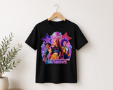 Girls KPop Demon Hunters HUNTR/X Graphic T-Shirt – Purple Kids Tee Hippo Boutique