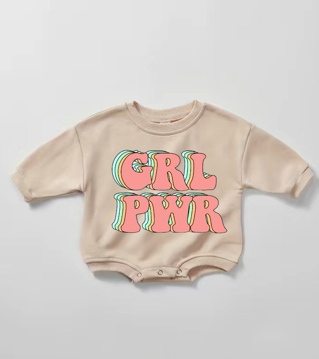 Bear Baby sweatshirt ROMPER bodysuit baby clothes sweatshirt Hippo Boutique