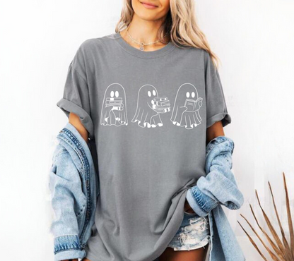 Floral Ghost T-Shirt Hippo Boutique