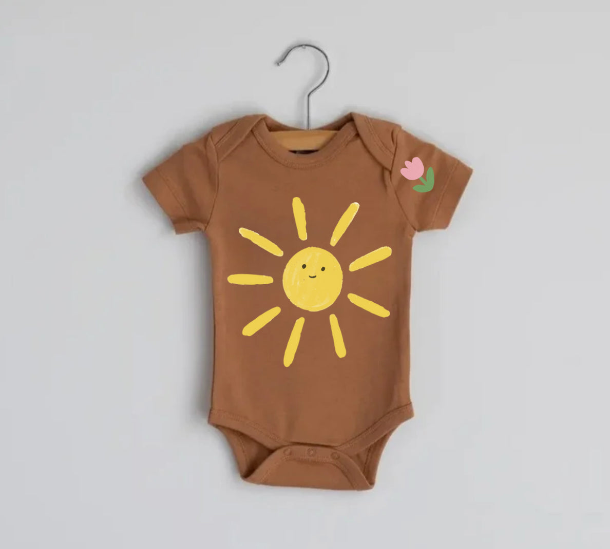 Newborn Baby Bodysuit - Sunshine Hippo Boutique