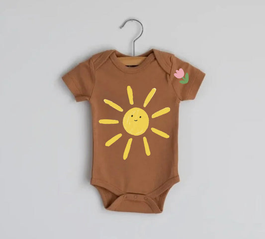 Newborn Baby Bodysuit - Sunshine Hippo Boutique