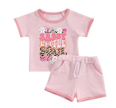 Sassy Little Soul Leopard Baby & toddler Outfit set Hippo Boutique