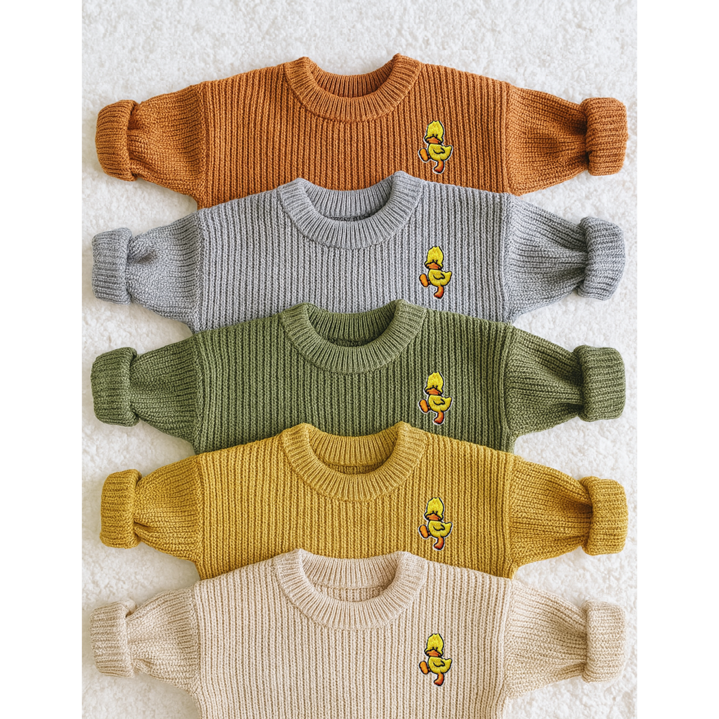 Duck Baby & Toddler knit Sweaters Hippo Boutique