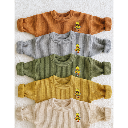 Duck Baby & Toddler knit Sweaters Hippo Boutique