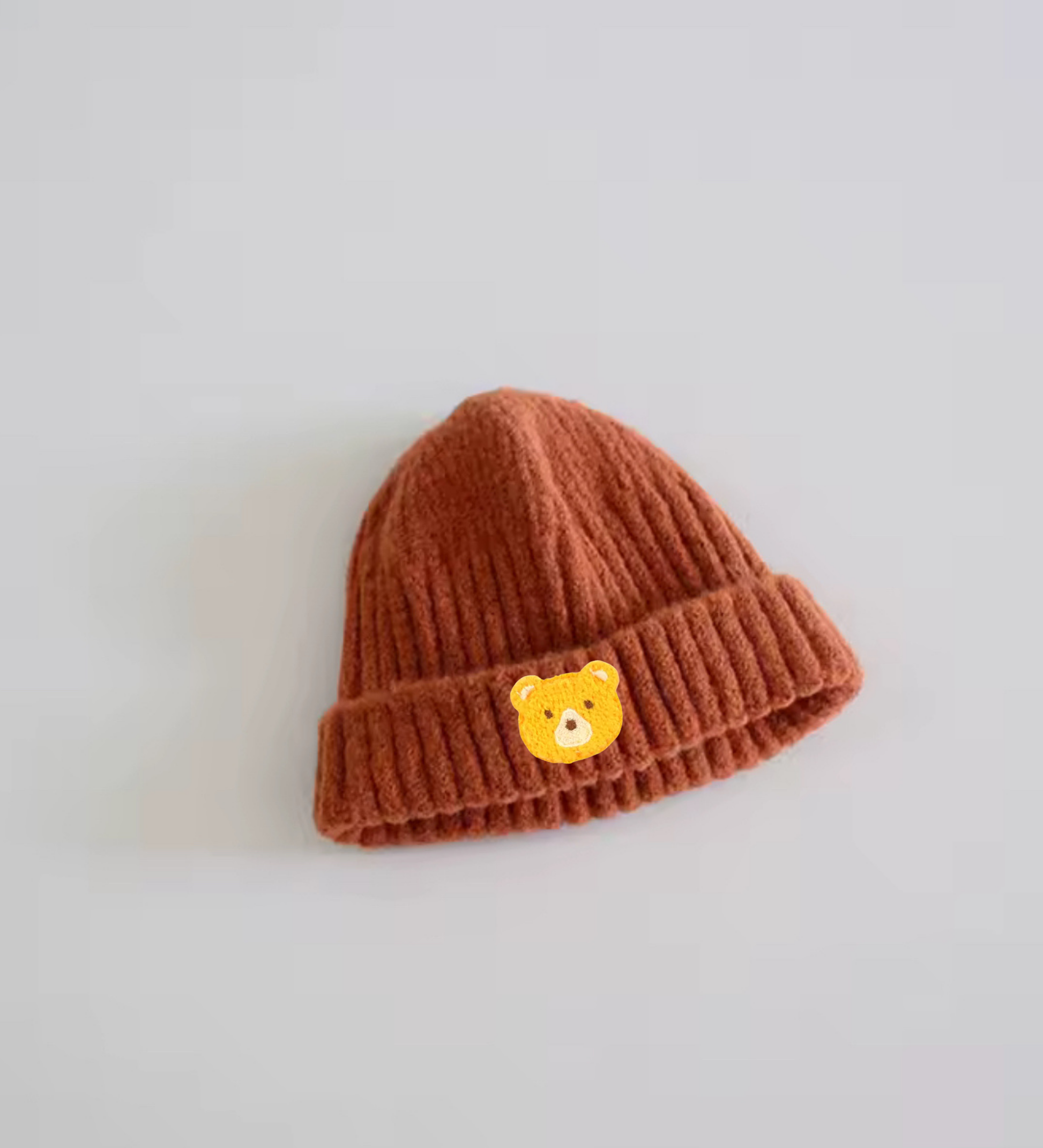 Teddy Bear Knit Baby Winter Hat Hippo Boutique