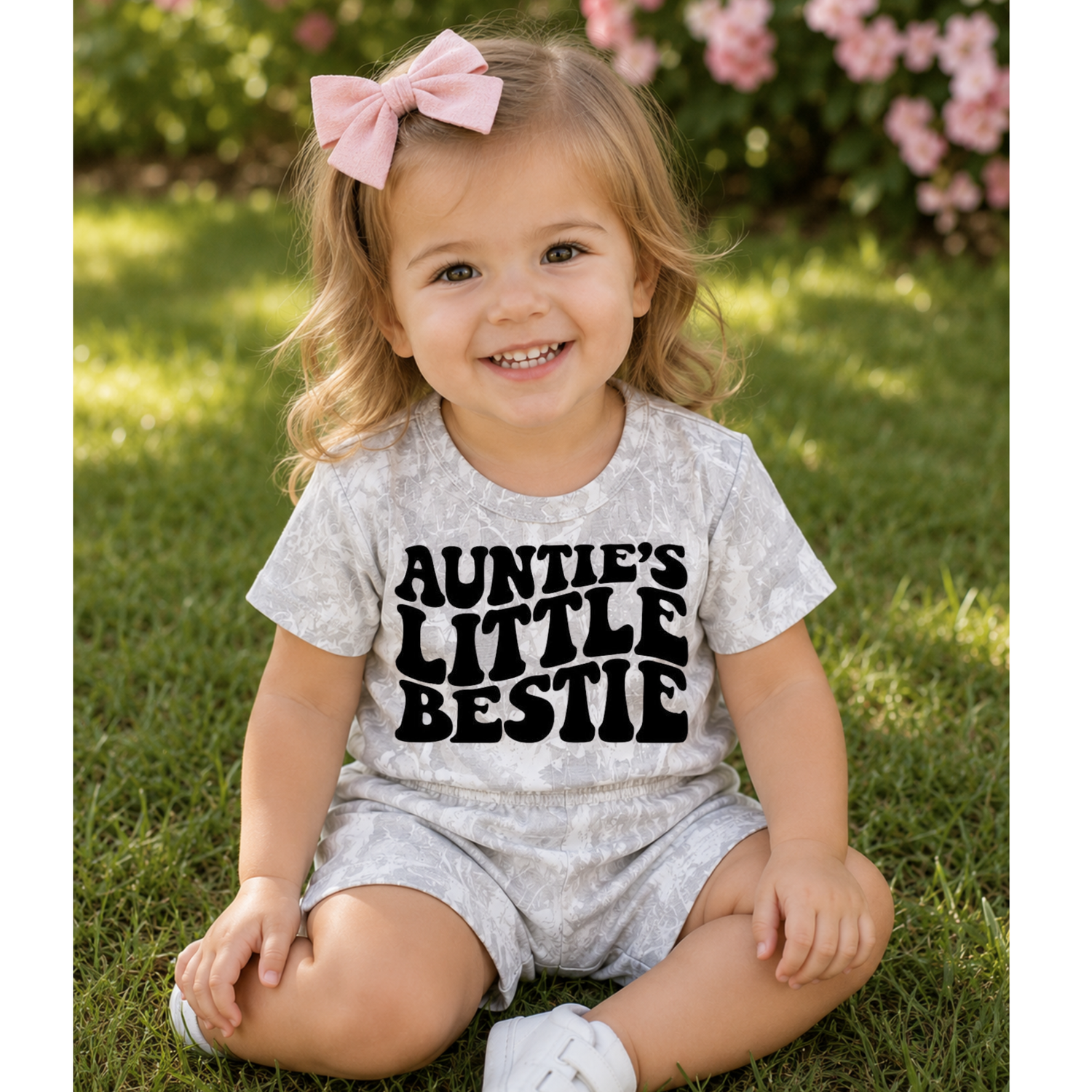 Baby & Toddler Camo Outfit - Aunties Bestie Hippo Boutique