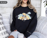 Custom Mama Bear Sweatshirt with children’s name on sleeve Hippo Boutique