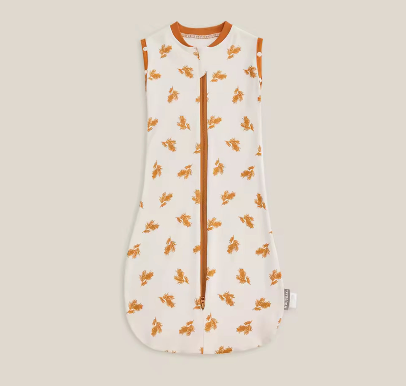 Newborn Baby 100% Organic Cotton Swaddle Sleep sack - 1 Tog Hippo Boutique