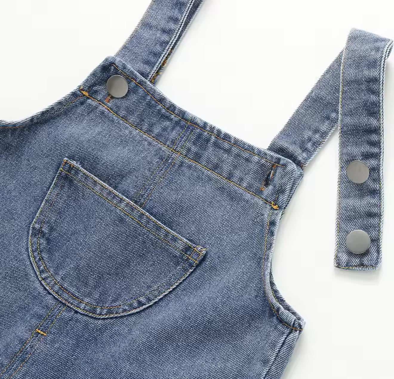 Baby & Toddler Denim Coveralls Hippo Boutique