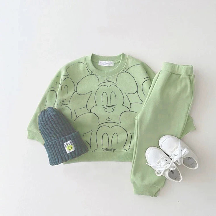 Baby & Toddler Mouse Sweatshirt Outfit Hippo Boutique