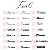 Personalized Birth Flower Cup Hippo Boutique