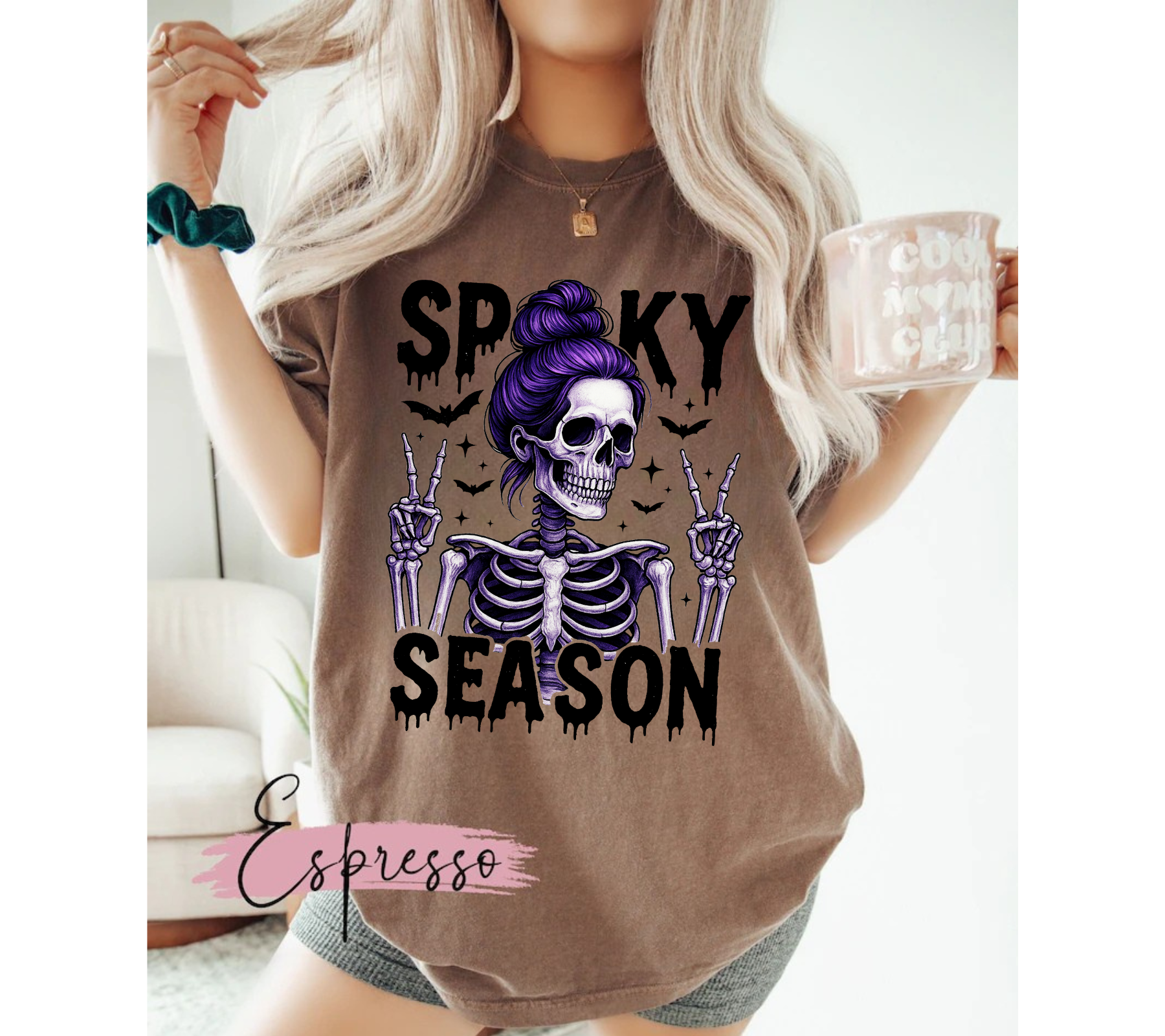 Spooky Season Mama Halloween T-Shirts Hippo Boutique