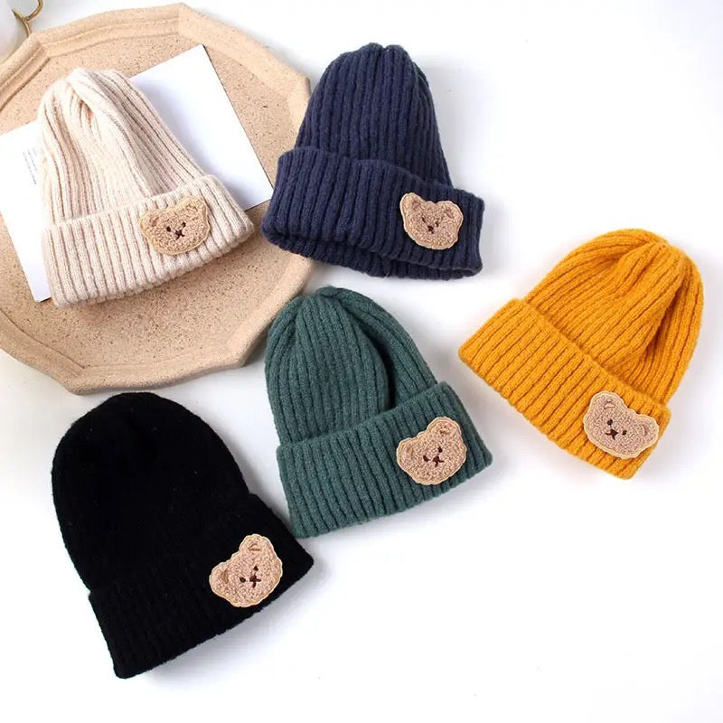 Baby & kids Bunny & Bear Winter Hat Beanies Hippo Boutique