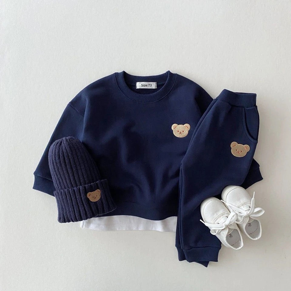 Teddy Bear Baby & Toddler Outfit Hippo Boutique