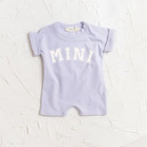 Glitter Mini baby romper bodysuit Hippo Boutique