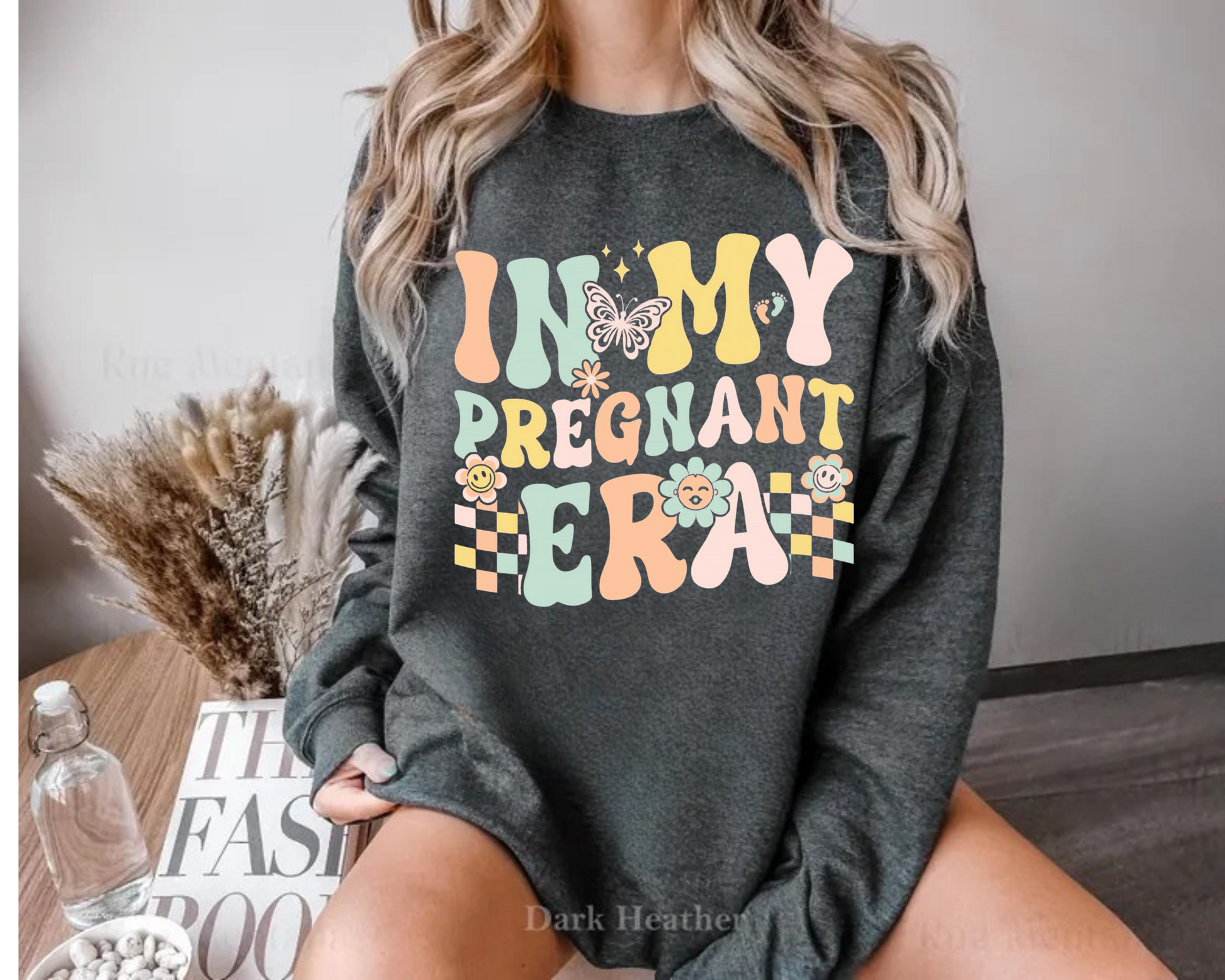 Sweatshirts & Hoodies - In My Pregnant Era Hippo Boutique