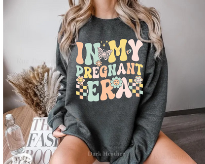 Sweatshirts & Hoodies - In My Pregnant Era Hippo Boutique