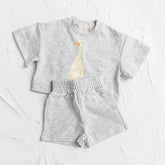 Goose T-Shirt & Shorts Set Hippo Boutique