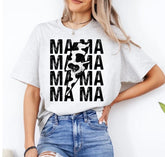 T-Shirts Sweatshirts & Hoodies - Cow Print Mama Hippo Boutique