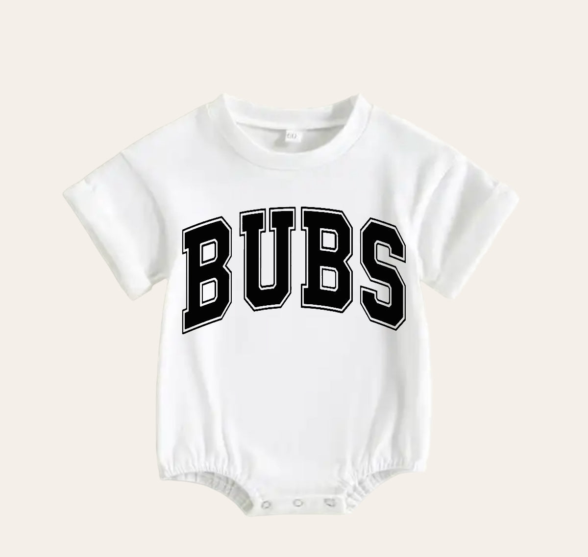 Bubs Baby & toddler t-shirt bubble Romper Hippo Boutique
