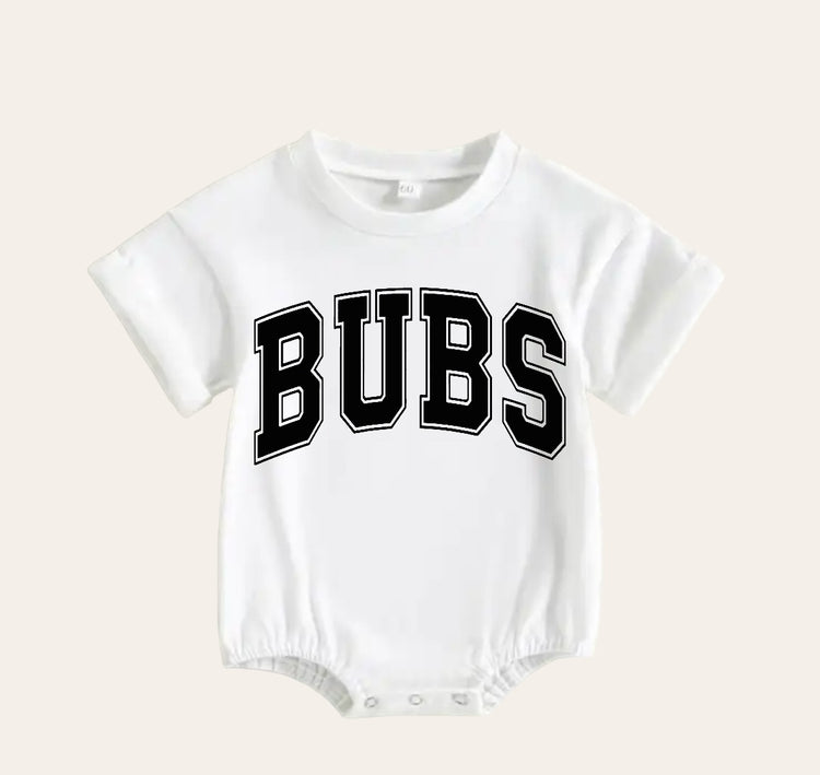 Bubs Baby & toddler t-shirt bubble Romper Hippo Boutique