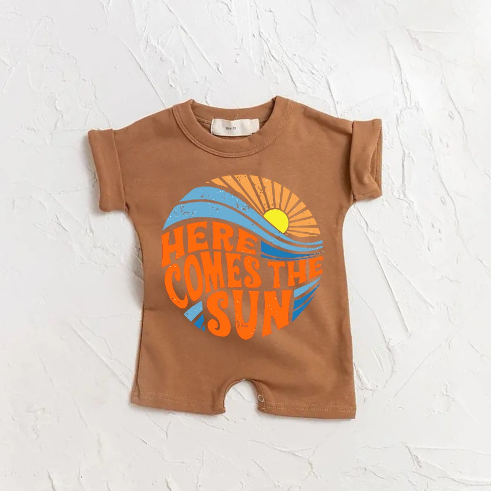 Here Comes The Sun romper bodysuit Hippo Boutique